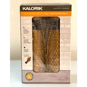 AUTOMATIC GRAVITY SALT & PEPPER MILLS